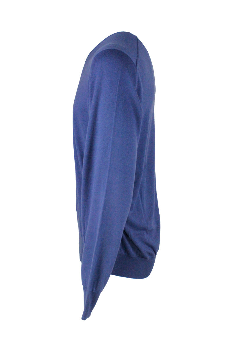 Brunello Cucinelli Sweaters Blue 90wv 10ws
