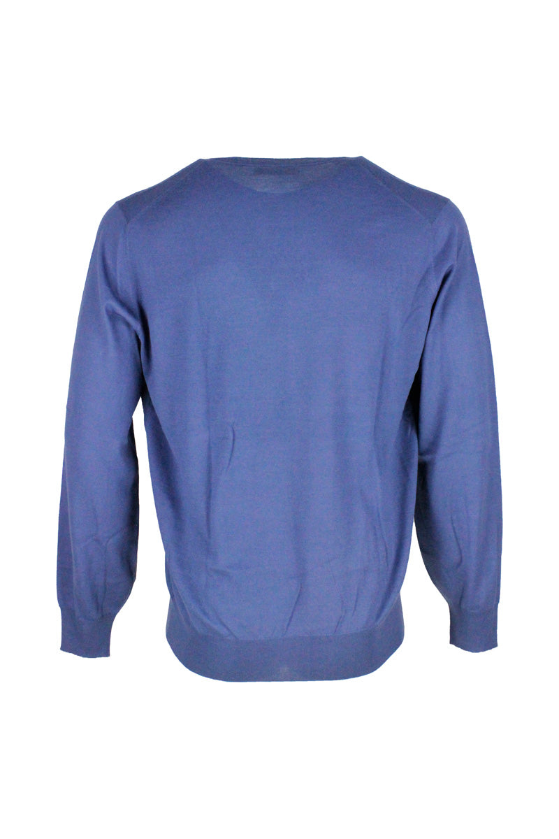 Brunello Cucinelli Sweaters Blue 90wv 10ws