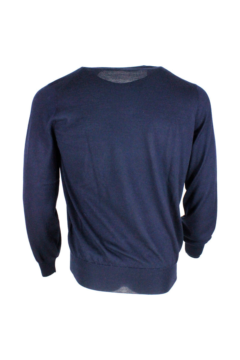 Brunello Cucinelli Sweaters Blue 90wv 10ws