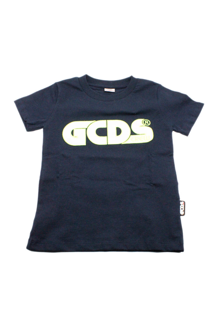 GCDS T-shirts and Polos Blue 100co