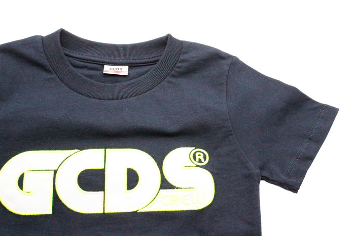GCDS T-shirts and Polos Blue 100co