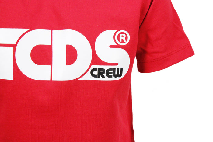 GCDS T-shirts and Polos Red 100co