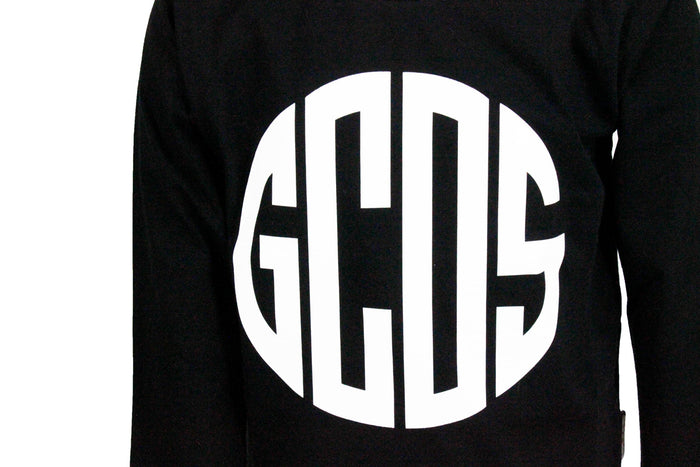 GCDS T-shirts and Polos Black 100co