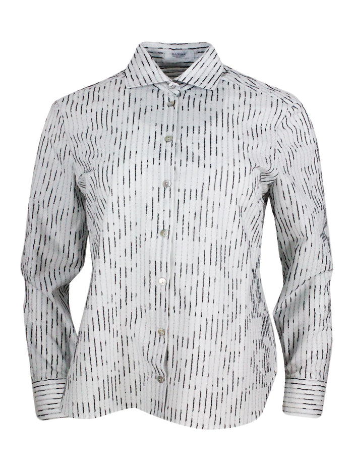 Barba Napoli Shirts White 100co