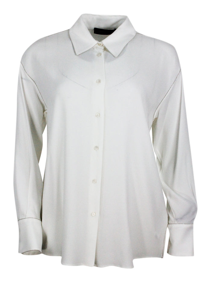 Fabiana Filippi Shirts White 96vi 4ea