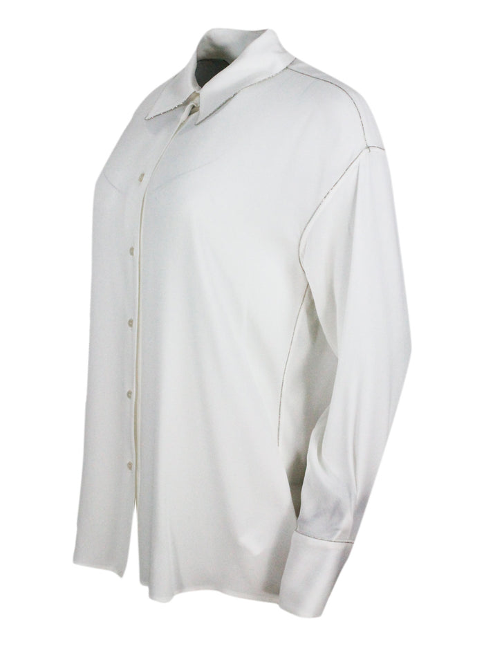 Fabiana Filippi Shirts White 96vi 4ea