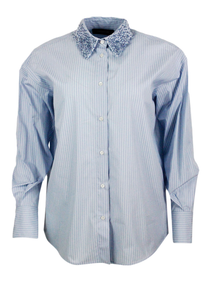 Fabiana Filippi Shirts Light Blue 100co
