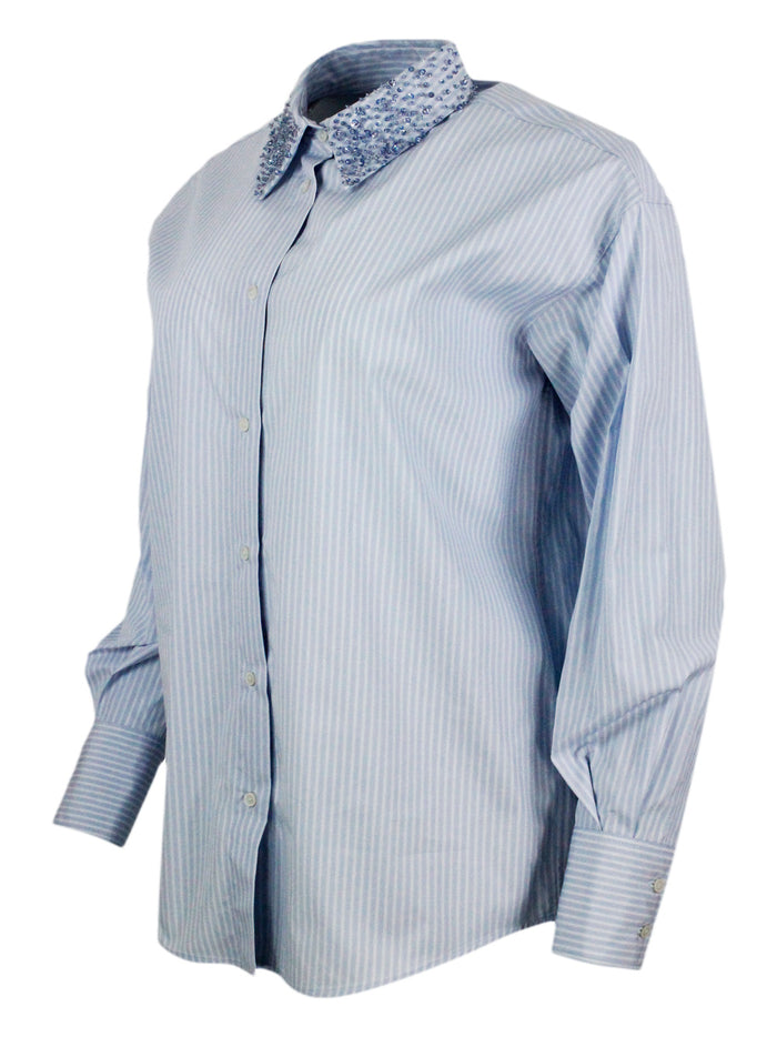 Fabiana Filippi Shirts Light Blue 100co