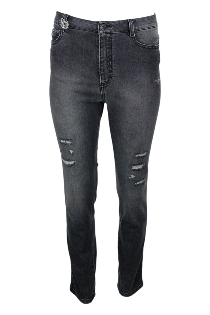 Ermanno Scervino Trousers Black 98co 2ea