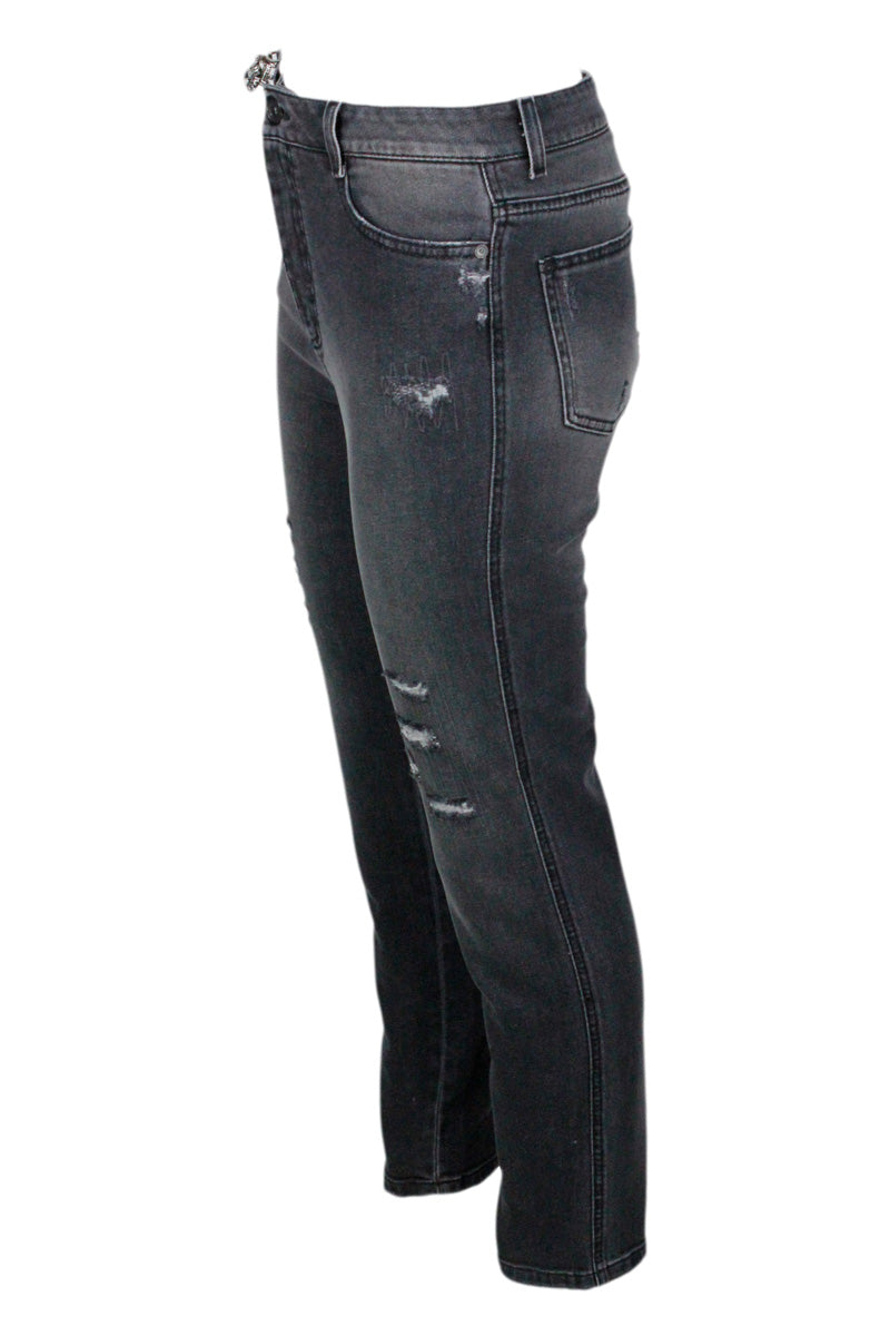 Ermanno Scervino Trousers Black 98co 2ea