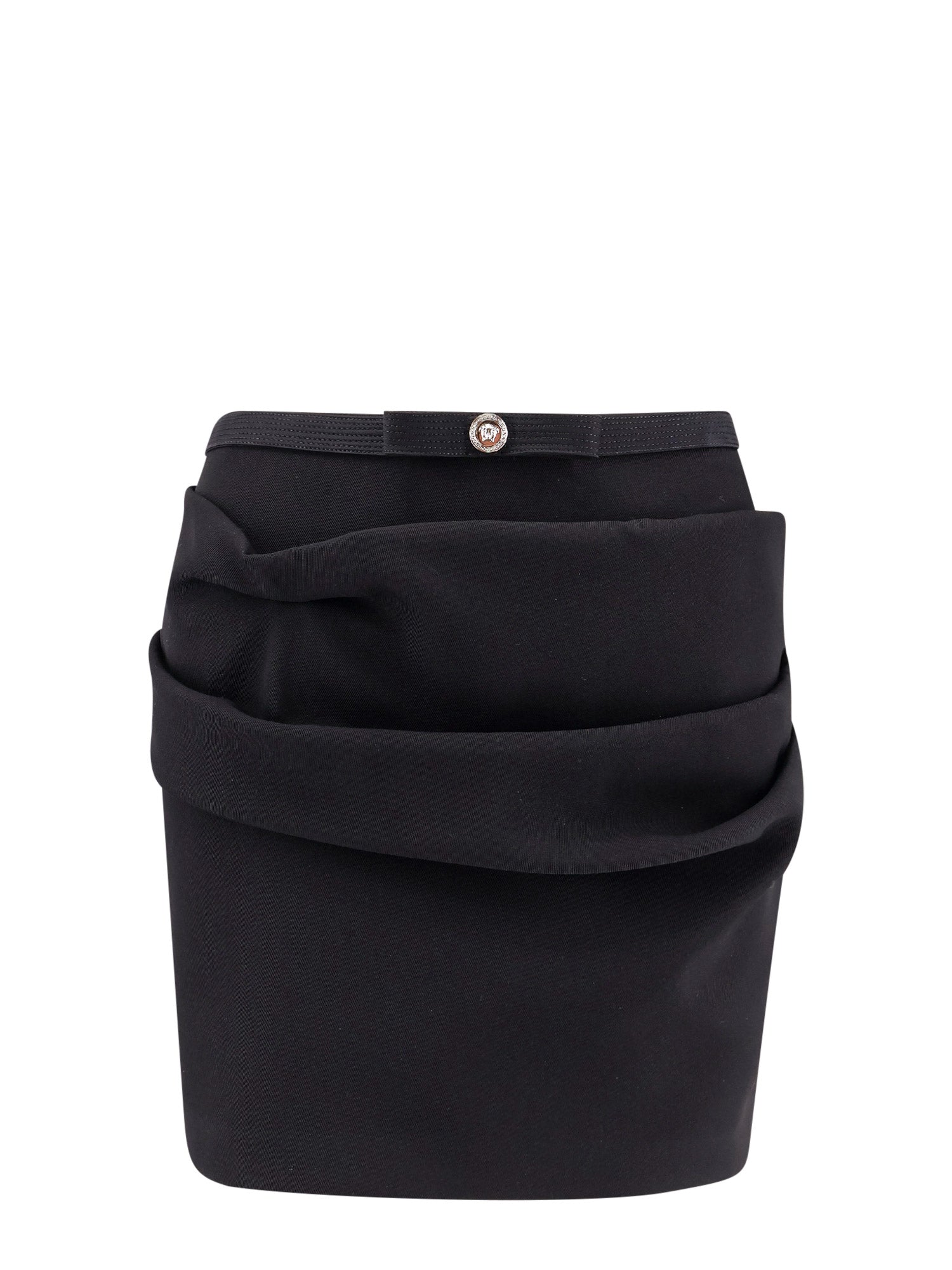 Versace Skirts Black Lana Vergine Responsabile