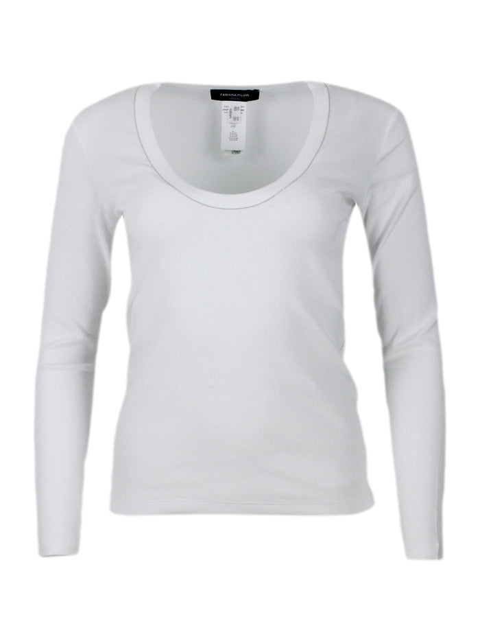 Fabiana Filippi T-shirts and Polos White Co Ea