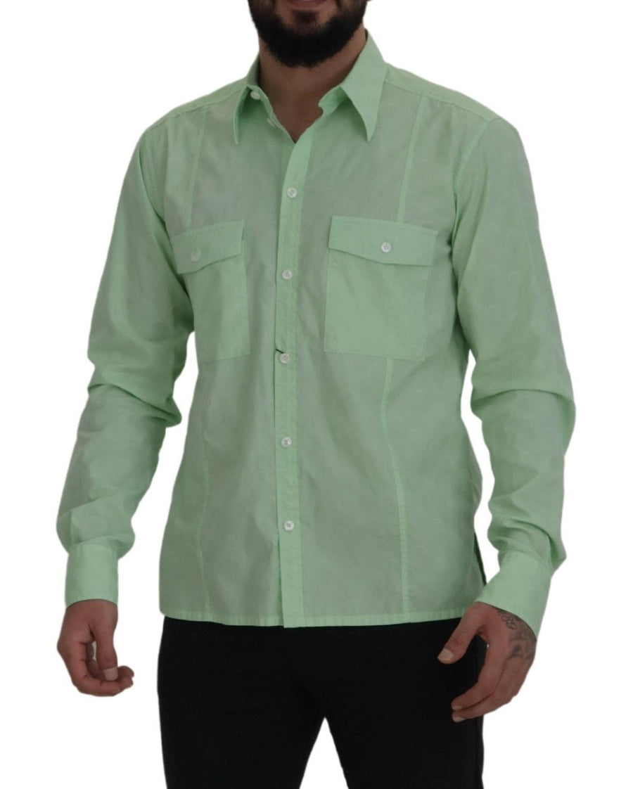 Dolce & Gabbana 100% Cotton shirt in green