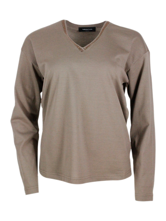 Fabiana Filippi T-shirts and Polos Corteccia 100co
