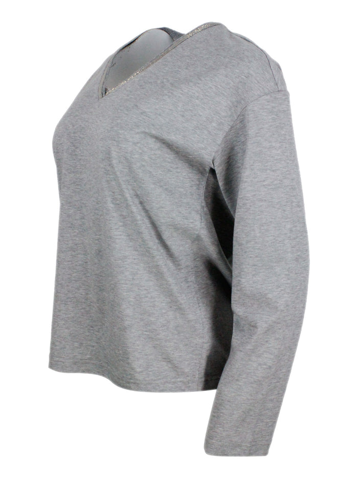 Fabiana Filippi T-shirts and Polos Grey 100co