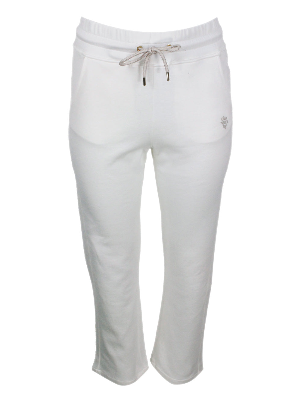 Eleventy Trousers White 98co 2pa