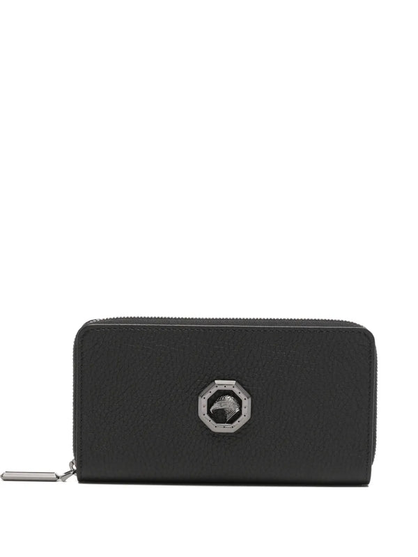 Stefano Ricci Calf Leather 100% wallet in black