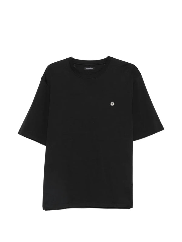 Stefano Ricci Cotton 100% t-shirt in black