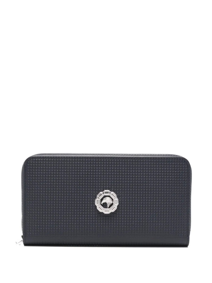 Stefano Ricci Calf Leather 100% wallet in black