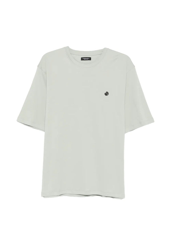 Stefano Ricci Cotton 100% t-shirt in pale green