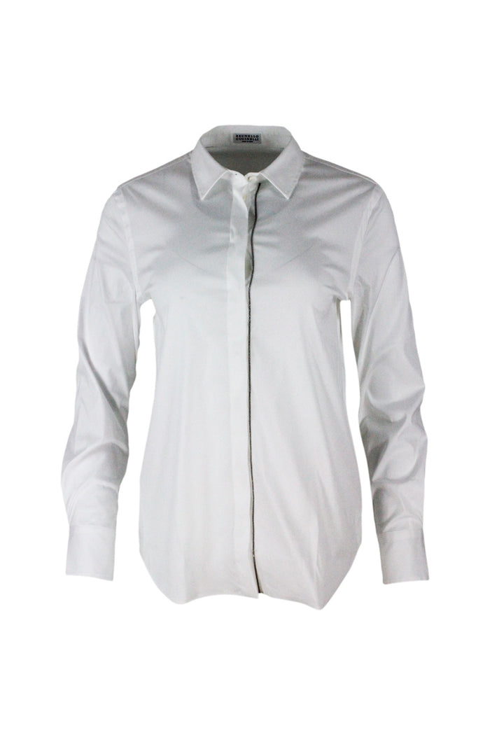 Brunello Cucinelli Shirts White 72co 23pa 5ea