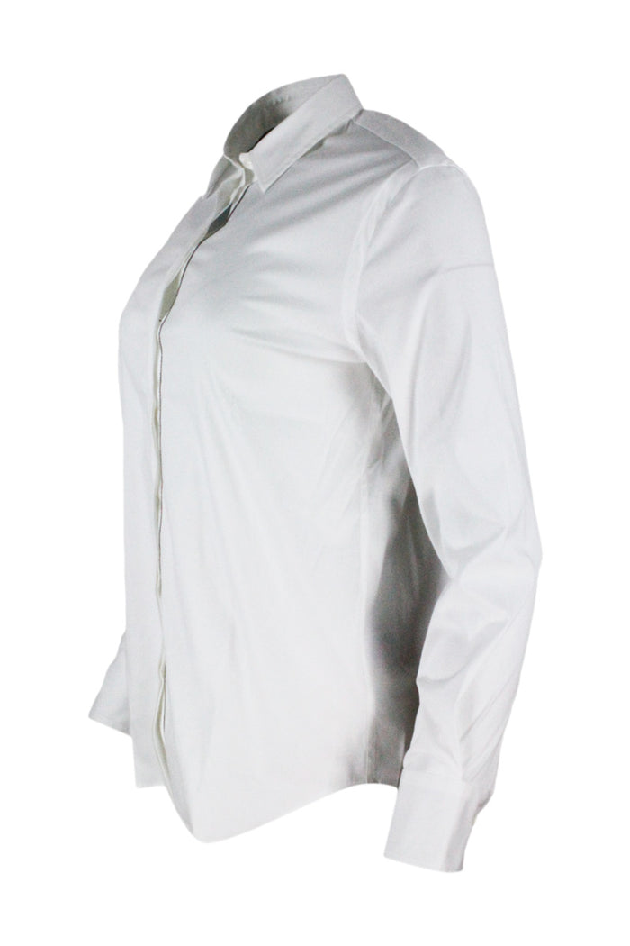 Brunello Cucinelli Shirts White 72co 23pa 5ea