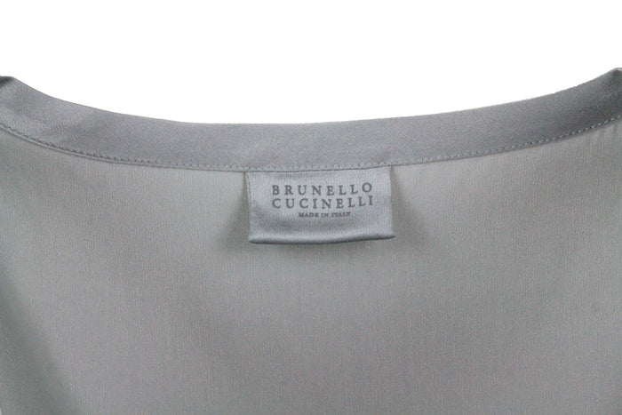 Brunello Cucinelli Top Grey 96se 4ea