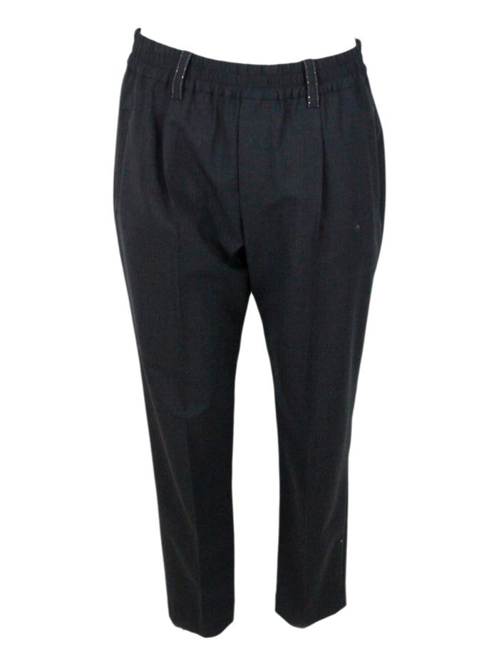 Brunello Cucinelli Trousers Grey 75wv 23pa 2ea