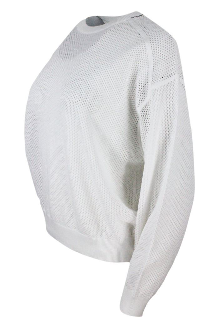 Brunello Cucinelli Sweaters White 100co