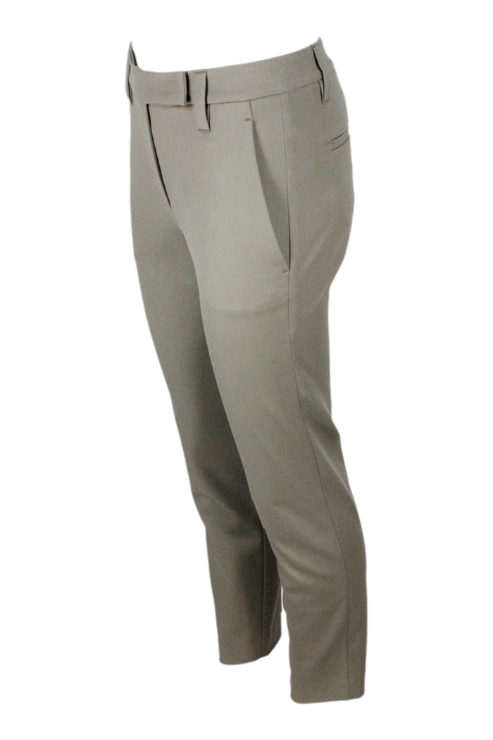Brunello Cucinelli Trousers Green 97co 3ea
