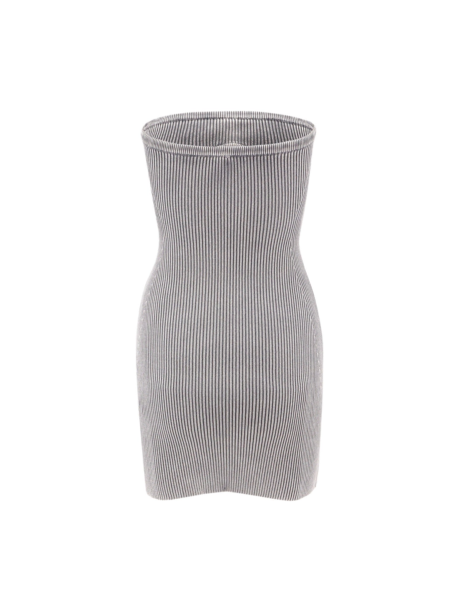 Diesel Dresses Grey Cotone Nylon Elastan
