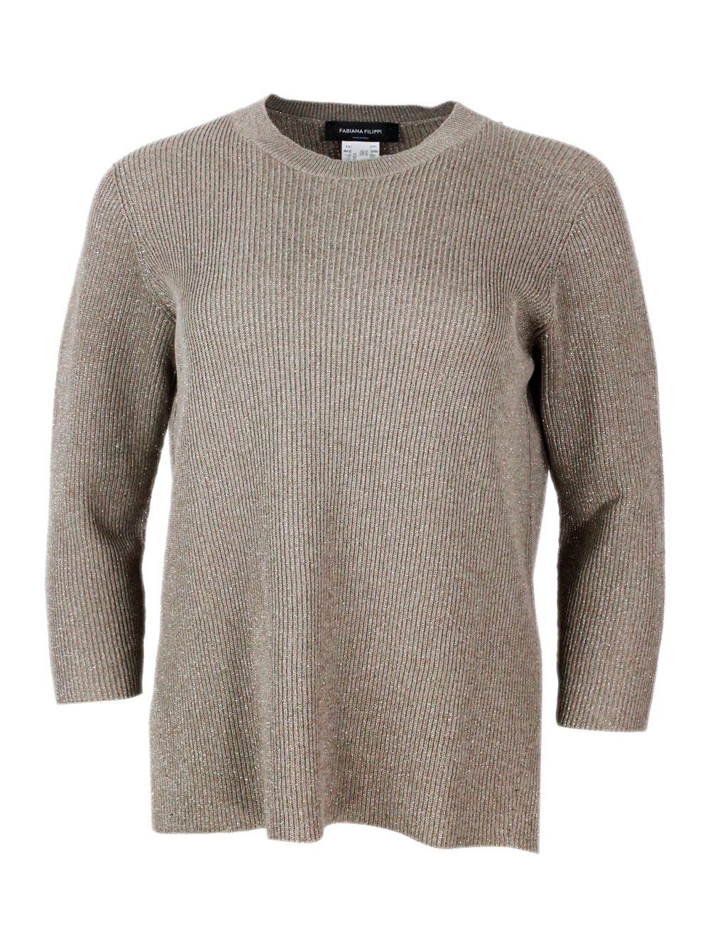 Fabiana Filippi Sweaters Grey 60co 31vi 9pl