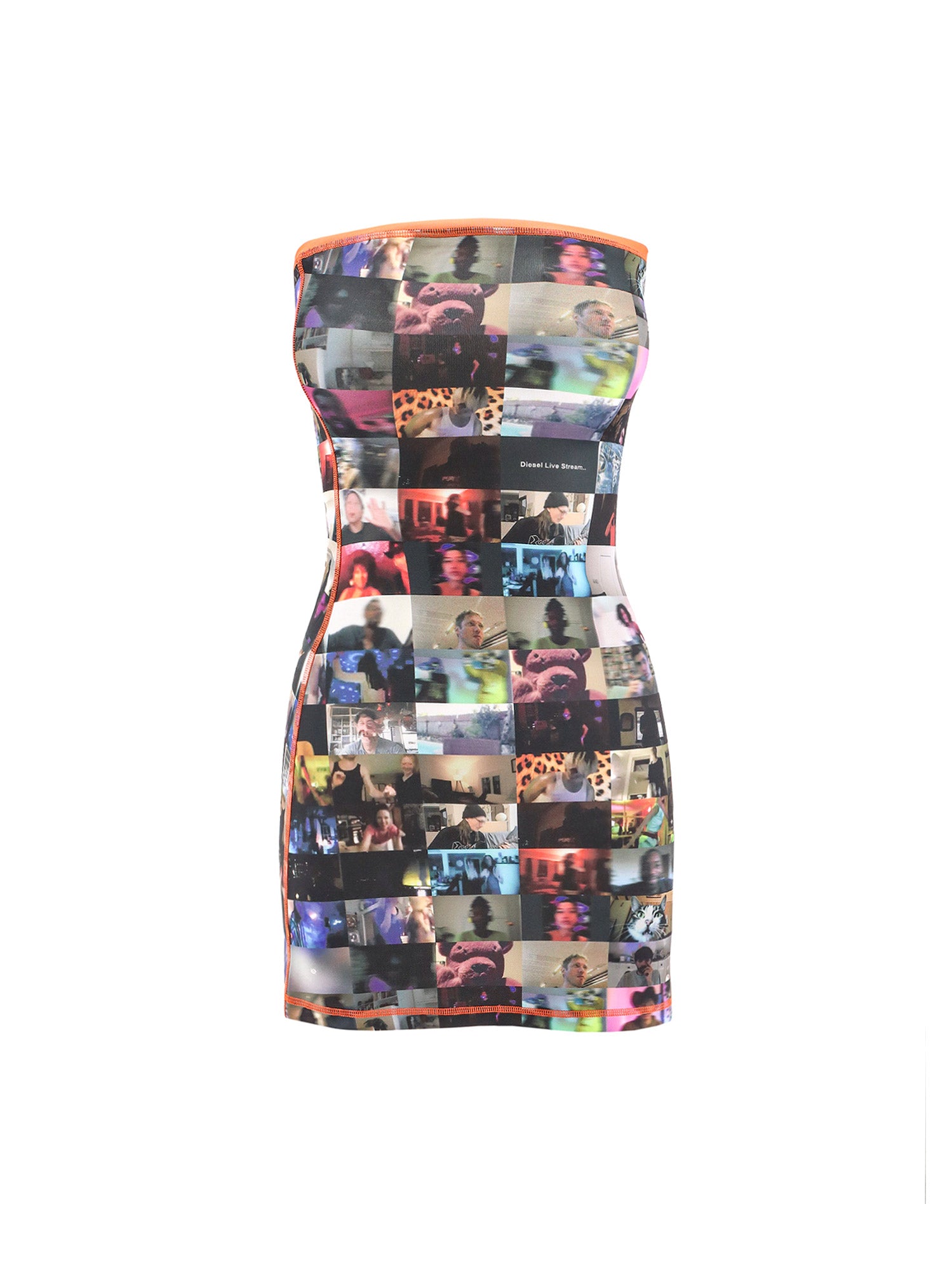 Diesel Dresses Multicolour Poliestere Elastan