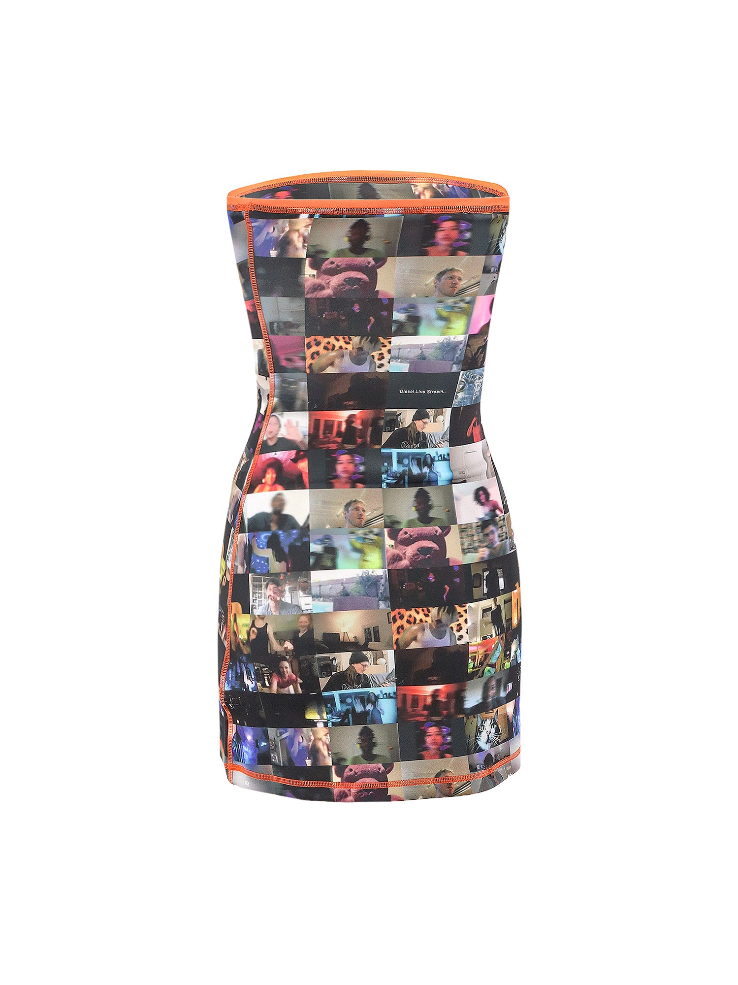 Diesel Dresses Multicolour Poliestere Elastan