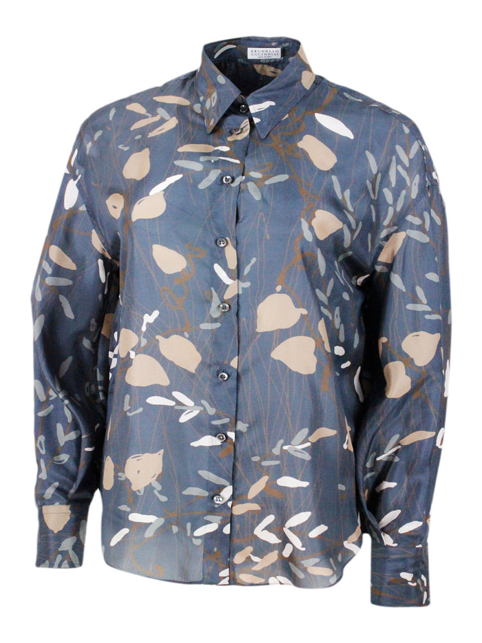 Brunello Cucinelli Shirts Blue 100se
