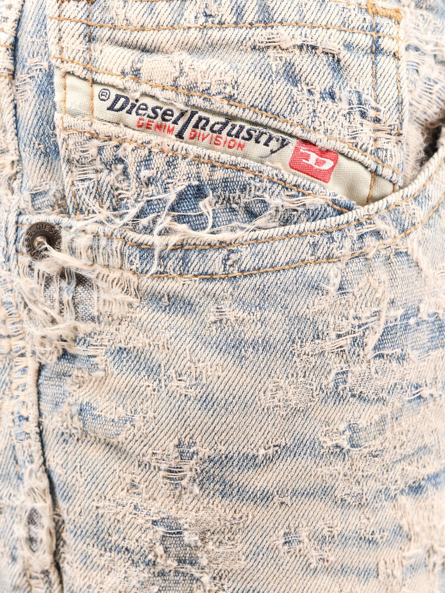 Diesel Jeans Blue Cotone