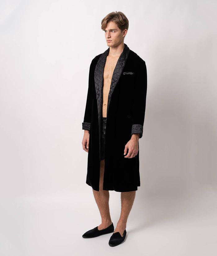 Robe William Firebrick Velvet