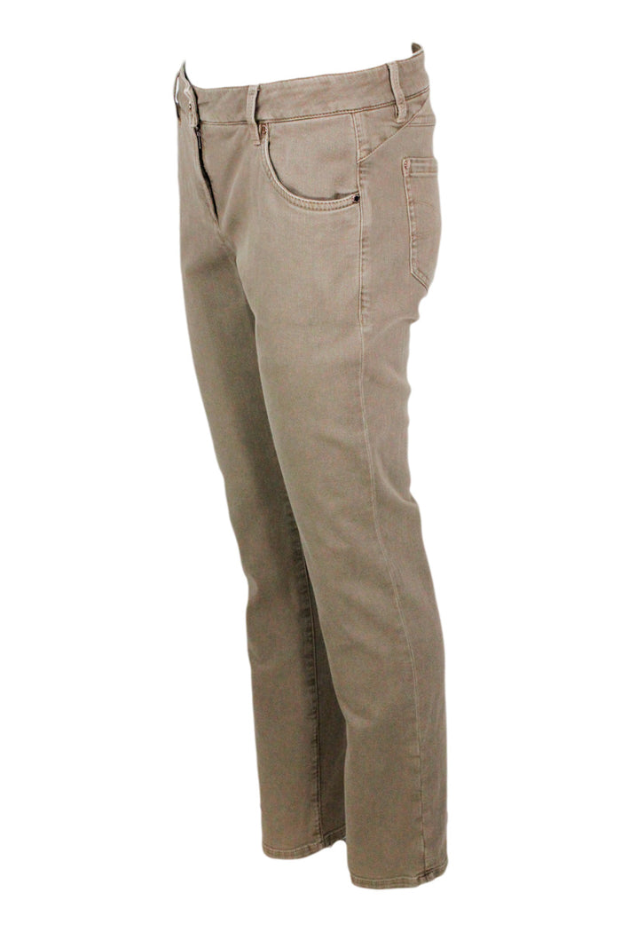 Brunello Cucinelli Trousers Beige 96co 4ea