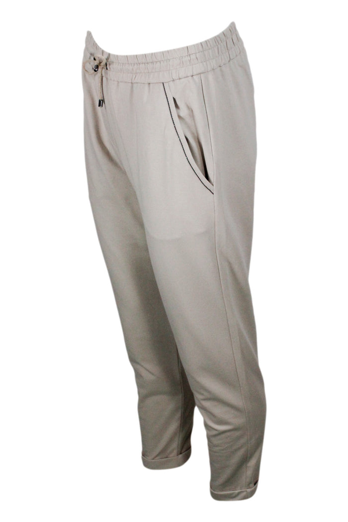 Brunello Cucinelli Trousers Beige 98co 2 Ea