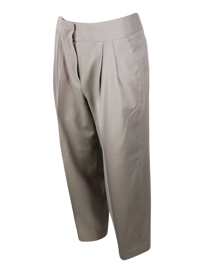 Fabiana Filippi Trousers Brown 94wv 5pa 1ea