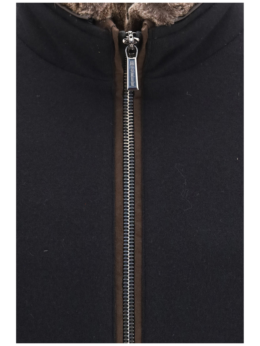 Bomber Jacket Bellati Mrw Black Padded & Down