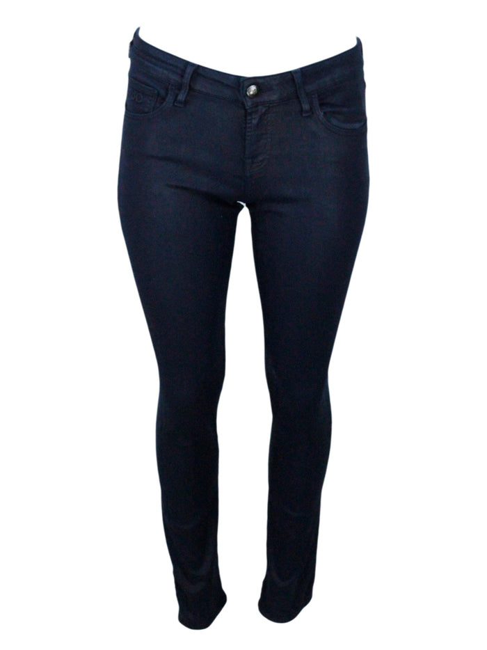 Jacob Cohen Trousers Blue 63ly 30co 5pl