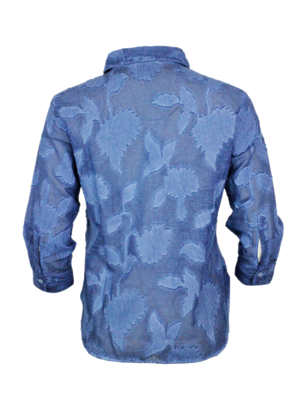PLOUMANCH Shirts Blu Nautico 100co