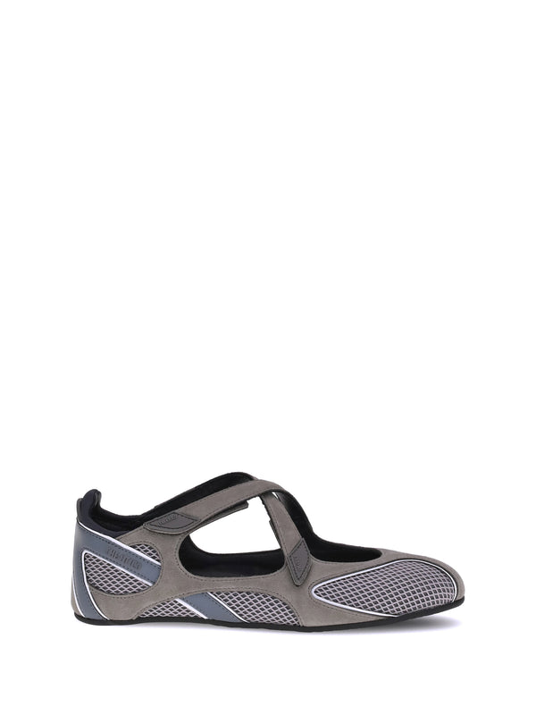 Ballerina Shoes Nomad Grey Polyurethane