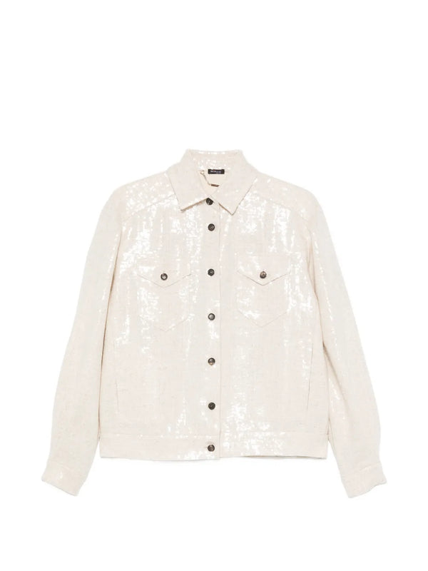 Kiton Viscose 70% jacket in cream