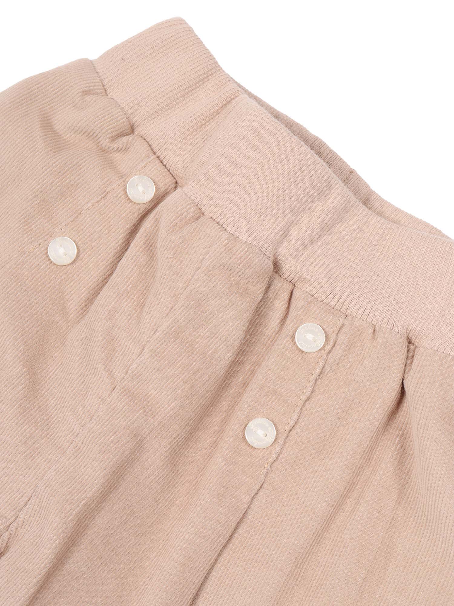 Pants Brown Cotton Linig
