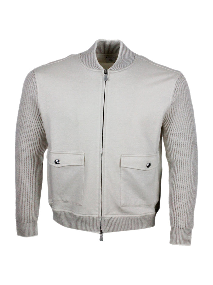 Eleventy Coats Sand 60co 40li