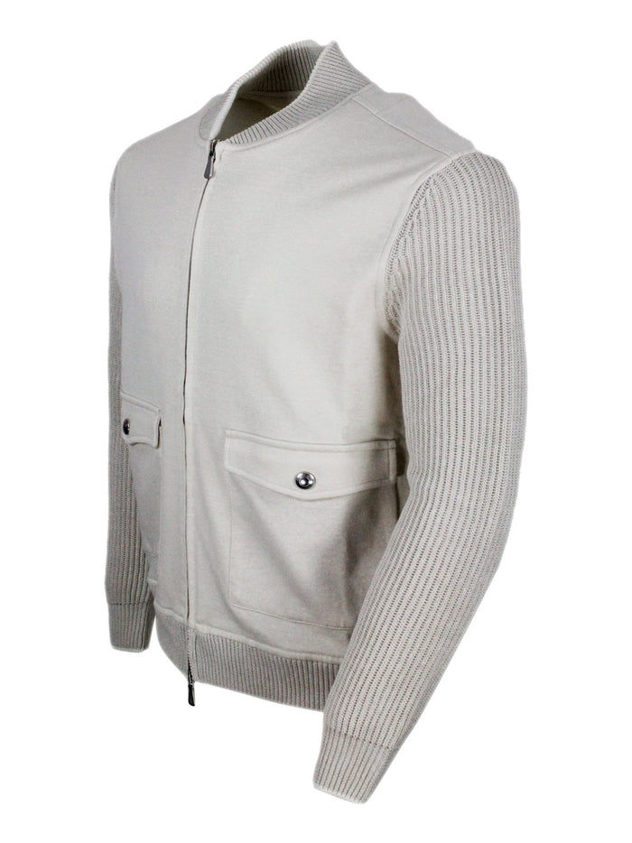 Eleventy Coats Sand 60co 40li