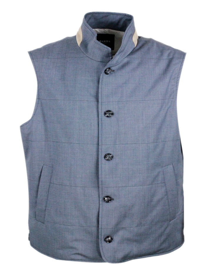 Barba Napoli Jackets Blu Avio 100wv