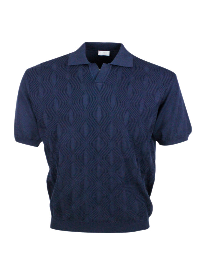 04651-A TRIP IN A BAG T-shirts and Polos Blue 100co
